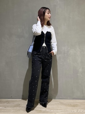 「ロンＴ」｜marin.さん（レディース・162cm）の秋コーディネート
