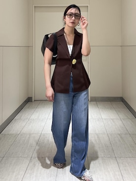 「upperhights（アッパーハイツ）のアイテム」を使った、marin.さん（レディース・162cm）の春コーディネート