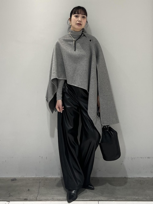 セール】カシミアブレンドポンチョストール（ストール/ショール