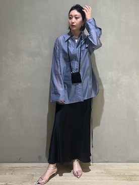 「サステナブル」｜marin.さん（レディース・162cm）の冬コーディネート