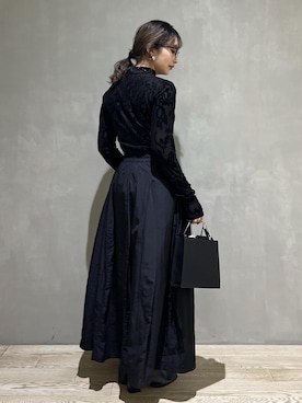 「サステナブル」｜marin.さん（レディース・162cm）の冬コーディネート