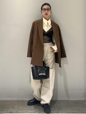 「韓国ファッション」｜marin.さん（レディース・162cm・30代）の秋コーディネート