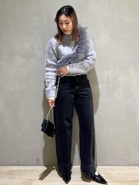 「サステナブル」｜marin.さん（レディース・162cm）の秋コーディネート