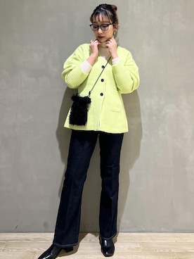 「サステナブル」｜marin.さん（レディース・162cm）の秋コーディネート