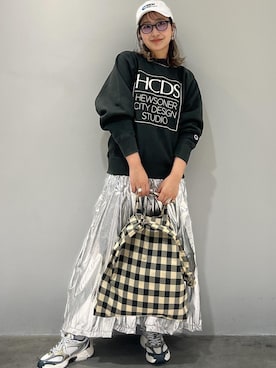 「アイテム（スウェット）」を使った、marin.さん（レディース・162cm・20代）の秋コーディネート