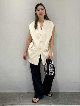 「Lee（リー）のアイテム」を使った、marin.さん（レディース・162cm）の夏コーディネート
