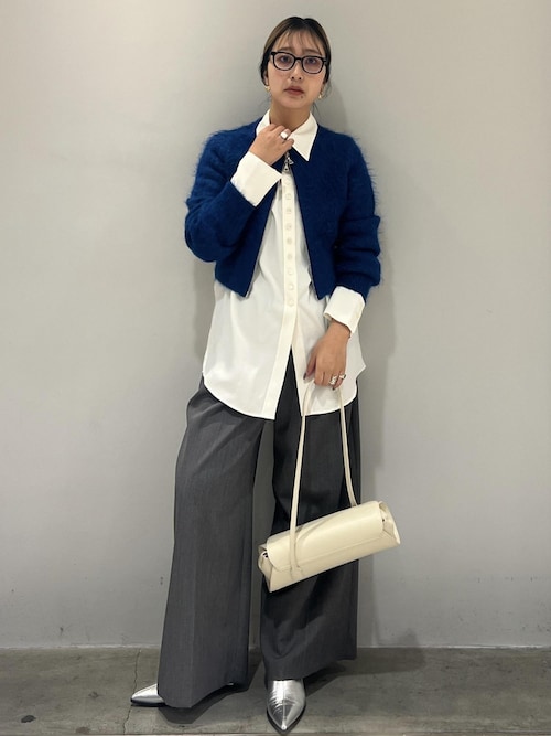 ロング＆ナローシャツ