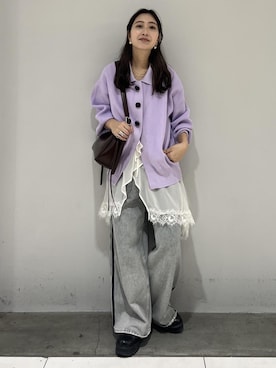 「アイテム（サンダル）」を使った、marin.さん（レディース・162cm・30代）の秋コーディネート