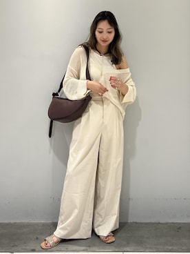 「アイテム（バッグ）」を使った、marin.さん（レディース・162cm・30代）の夏コーディネート
