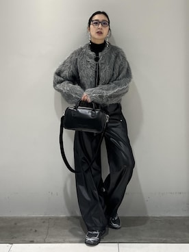 「アイテム（カーディガン/ボレロ）」を使った、marin.さん（レディース・162cm・30代）の秋コーディネート