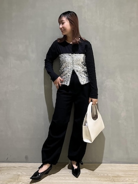 「ロンＴ」｜marin.さん（レディース・162cm）の秋コーディネート
