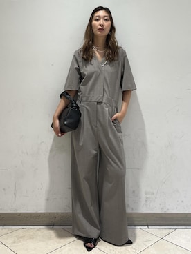 「ADAM ET ROPE'（アダムエロペ）のアイテム」を使った、marin.さん（レディース・162cm）の夏コーディネート
