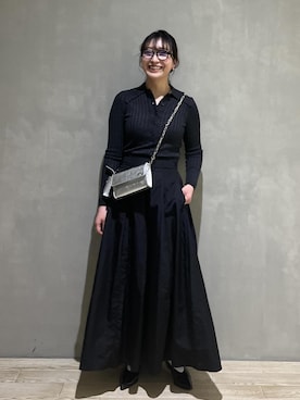 「ポシェット」｜marin.さん（レディース・162cm）の冬コーディネート
