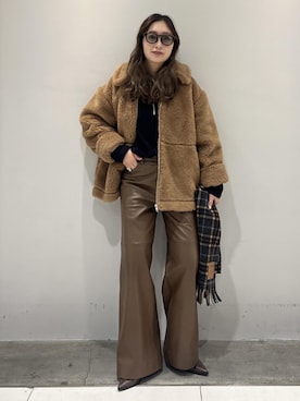 「冬コーデ」｜marin.さん（レディース・162cm）の冬コーディネート