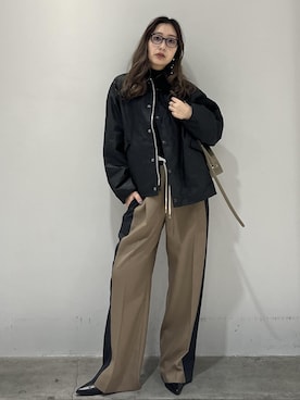 「アイテム（その他アウター）」を使った、marin.さん（レディース・162cm・30代）の秋コーディネート