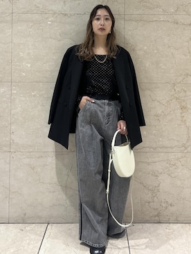 「アイテム（テーラードジャケット）」を使った、marin.さん（レディース・162cm・30代）の秋コーディネート