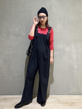 「ロンＴ」｜marin.さん（レディース・162cm）の秋コーディネート
