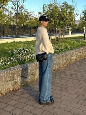 「Figments（フィグメンツ）のアイテム」を使った、ひろとさん（メンズ・177cm）の夏コーディネート