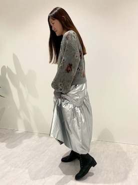 卑弥呼　本社スタッフEさん（レディース・162cm）の冬コーディネート