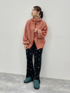 「LAKOLE（ラコレ）のアイテム」を使った、卑弥呼　本社スタッフEさん（骨格ウェーブ・レディース・154cm）の秋コーディネート