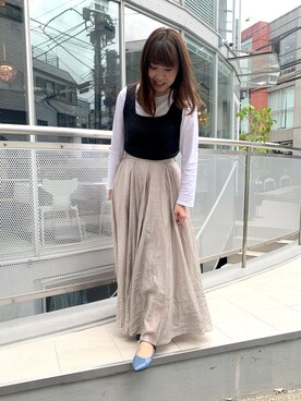 卑弥呼 本社スタッフEさん(レディース・162cm)の秋コーディネート