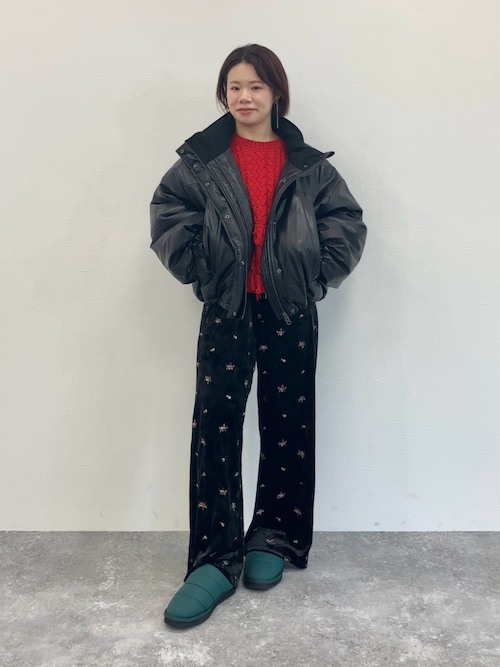 セール】【HIMIKO】【撥水】キルティングボアクロッグ/640011