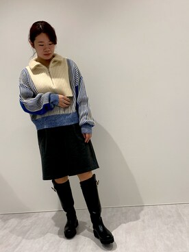卑弥呼 本社スタッフEさん(レディース・152cm)の冬コーディネート