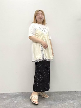 卑弥呼 本社スタッフEさん(レディース・154cm)の春コーディネート