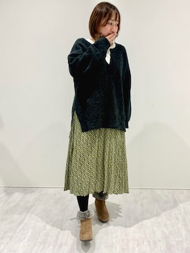 卑弥呼　本社スタッフEさん（レディース・151cm）の冬コーディネート