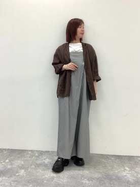 卑弥呼 本社スタッフEさん(レディース・154cm)の春コーディネート