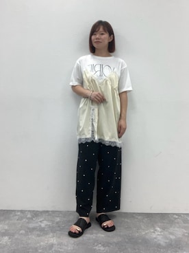 卑弥呼　本社スタッフEさん（レディース・154cm）の春コーディネート