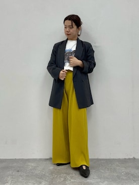 「A part by（アパートバイ）のアイテム」を使った、卑弥呼　本社スタッフEさん（レディース・154cm）の秋コーディネート