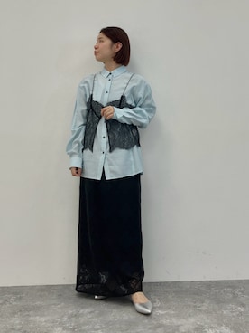 卑弥呼　本社スタッフEさん（レディース・154cm）の冬コーディネート