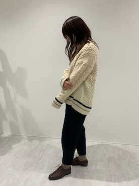 卑弥呼　本社スタッフEさん（レディース・162cm）の冬コーディネート