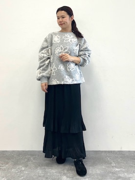 「A part by（アパートバイ）のアイテム」を使った、卑弥呼　本社スタッフEさん（レディース・154cm）の秋コーディネート