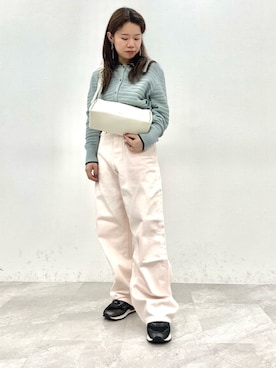 「NICAL（ニカル）のアイテム」を使った、卑弥呼　本社スタッフEさん（レディース・154cm）の春コーディネート