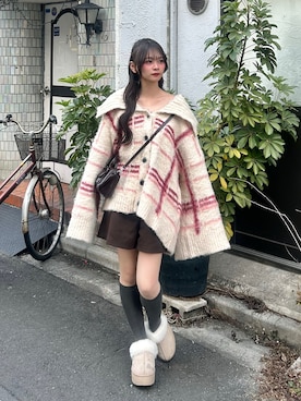 さわち / 小泉 沙和さん（レディース・156cm）の冬コーディネート