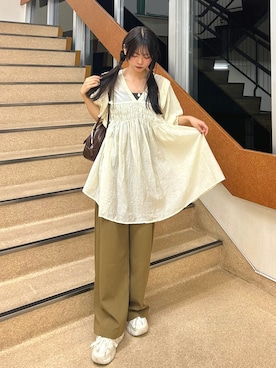 さわち / 小泉 沙和さん（骨格ウェーブ・レディース・156cm）の秋コーディネート