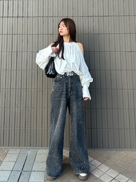 さわち / 小泉 沙和さん（骨格ウェーブ・レディース・156cm）の秋コーディネート