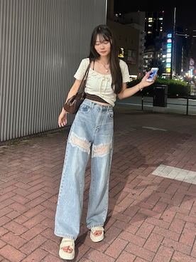 さわち / 小泉 沙和さん(レディース・156cm)の夏コーディネート
