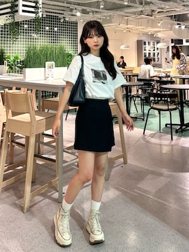 さわち / 小泉 沙和さん（骨格ウェーブ・レディース・156cm）の夏コーディネート