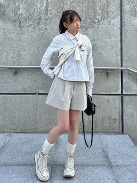 さわち / 小泉 沙和さんの（CONVERSE | コンバース）を使ったコーディネート