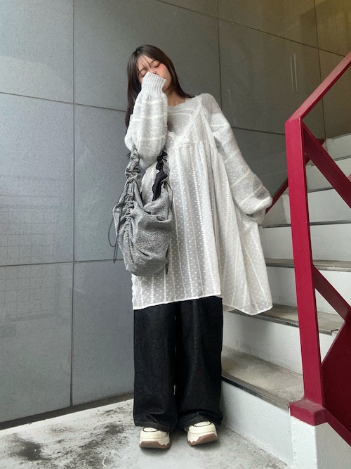 セール】ラメギャザーバッグ（ショルダーバッグ）｜ROGER AND RAW