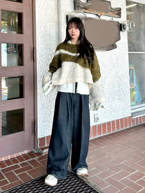 glitter waffle hoodie / グリッターワッフルフーディー（Tシャツ