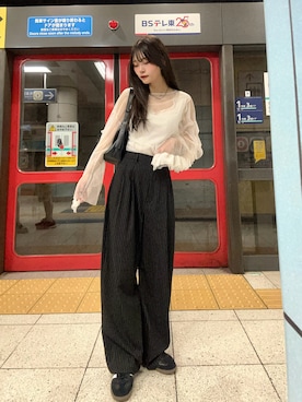 さわち / 小泉 沙和さん（骨格ウェーブ・レディース・156cm）の秋コーディネート