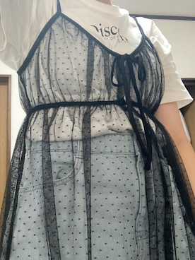 「アイテム（ワンピース/ドレス）」を使った、Misakiさん（レディース・161cm）の夏コーディネート