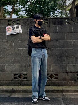 「LMCのアイテム（トップス）」を使った、jokersindoさん（メンズ・175cm）の夏コーディネート