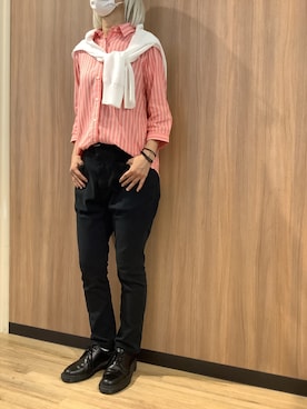 BRICK HOUSE シャツ工房 浜松メイワン店さん（レディース・162cm）の夏コーディネート