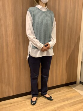 BRICK HOUSE シャツ工房 浜松メイワン店さん(レディース・162cm)の春コーディネート