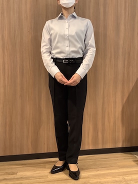 BRICK HOUSE シャツ工房 浜松メイワン店さん(レディース・156cm)の夏コーディネート